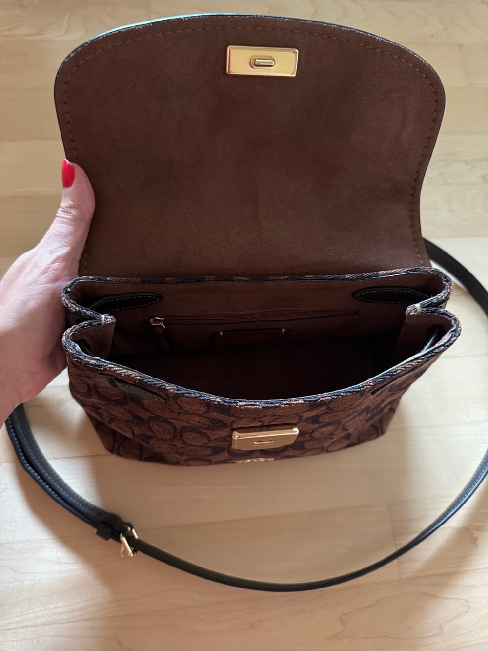Coach Emory Top Handle Bag - Picture 13 of 15